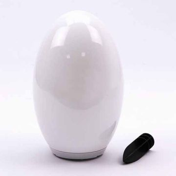 V-TAC VT-7815 Egg-shaped solar lamp, egg led, RGB+W ground lamp with spike, lux sensor, RGB 3000K - sku 8557