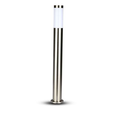 V-TAC VT-838 ground fixing Wall lamp with stainless steel body IP44 holder 1xE27 - sku 8625