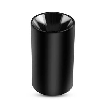 V-TAC VT-882 GU10-GU5.3 housing fitting surface mounting Black+Black round for Spotlights - SKU 8999
