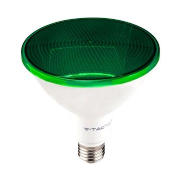 V-TAC VT-1227 17W LED Bulb SMD PAR38 E27 850LM 80° green light waterproof IP65 - SKU 92067