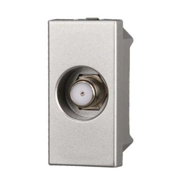 Tv & Sat socket screw type-F compatible Bticino Axolute tech color Ettroit AB2252