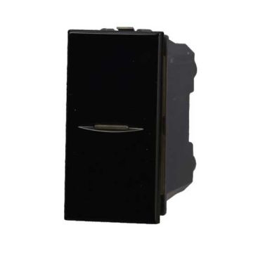 Inverter 1P 16A compatible Bticino Axolute black color Ettroit AN0901
