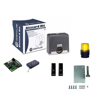 Sliding gate automation kit BLIZZARD 900kg FAAC GENIUS motor