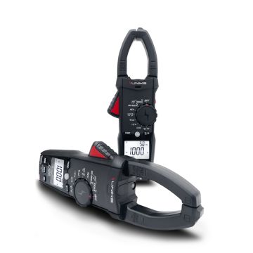 UNIKS C128 Professional TRMS 1000A AC/DC 1000V AC/DC Current Clamp with Torch Finder and Display