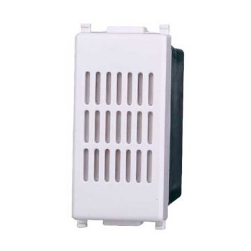 Bell in bronze 6A 230V compatible Vimar Plana white color Ettroit EV1601