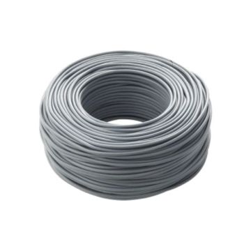 Unipolar electrical cable CPR FS17 450/750 1X4mm² grey - hank 100m Unipolar electrical cable CPR FS17 450/750 1X4mm² grey - hank 100m