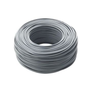 Bipolar cable for mobile laying CPR FROR450/750V 02X1,50mm² gray - coil 100m Bipolar cable for mobile laying CPR FROR450/750V 02X1,50mm² gray - coil 100m