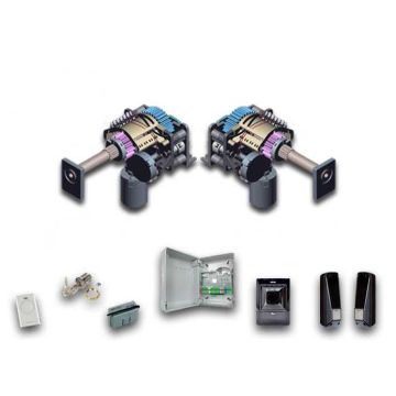 FAAC HIGH KIT swing gate automation integrated on column S2500I gate automation - 104250445
