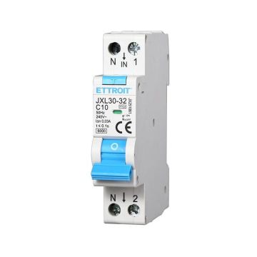 ETTROIT Differential Circuit Breaker 1P+N 10A 30mA 220V-6KA JX251061