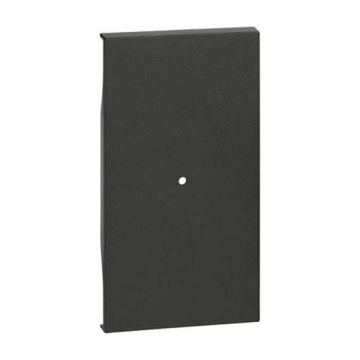 Cover Bticino Living for Gateway 2 modules black KG30M2