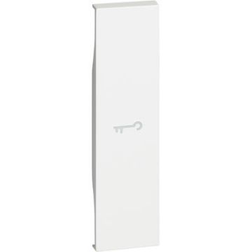 Lightable covers Bticino Living Now with key symbol - white KW01F