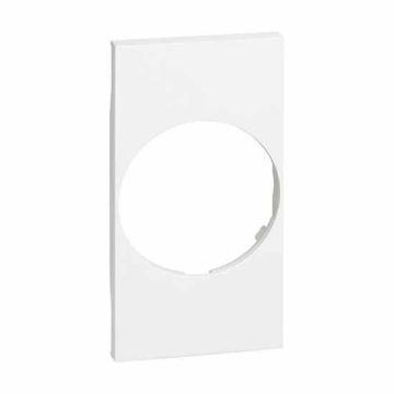 Cover Bticino Living Now for removable torch 2 modules white KW04