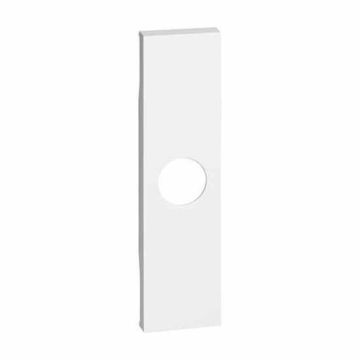 Cover Bticino Living Now for TV sockets and blanking module with output 1 module white KW08