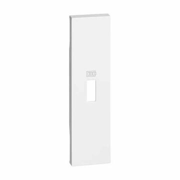 Cover Bticino Living Now for USB chargers 1 module white KW10C