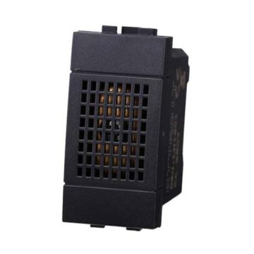 Bell in bronze 6A 230V compatible Bticino Livinglight black color