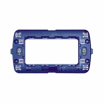 4 modules support for cover plate Living International Bticino LN4704
