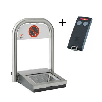 Cardin PARKSUN-S electromechanical parking place protection self-powered with built-in photovoltaic panel