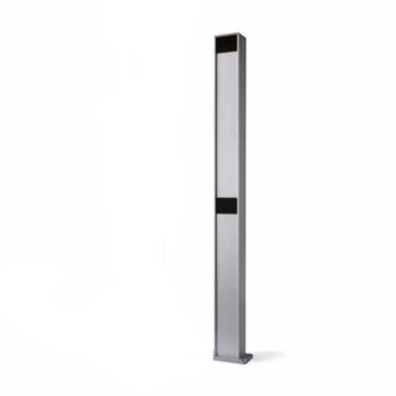 80x60mm H1000mm aluminum column for 2 Nice PPH2 photocells