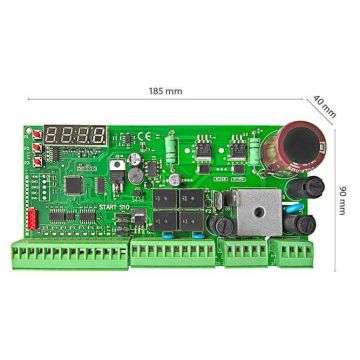 12/24Vdc control unit for 1/2 motors for sliding and swing gates Nologo START-S10