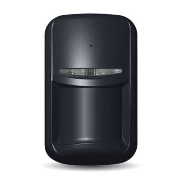 Wireless pet immune motion and break glass detector sensor PIR 12 meter black color U-Prox PIR COMBI