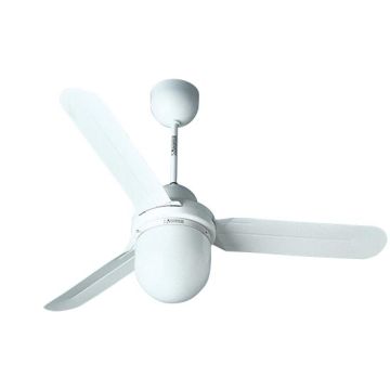 Ceiling fan with light 1xE27 Vortice Nordik 1S/L 90/36" Senza GR.COM. White - sku 61001
