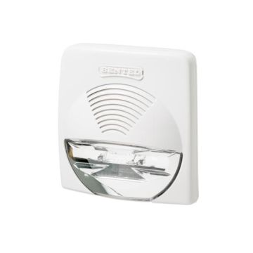 Bentel WAVE-WS 12V Internal siren white 104dB with Flasher IP31