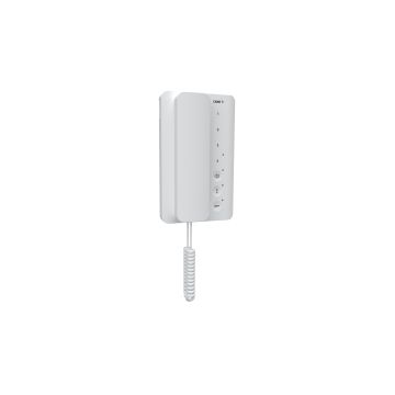 CAME intercom with handset 2 buttons + 4 buttons agata AGT A200 EVO S200 intercom 840CA-0020 white color