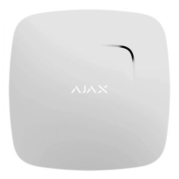 AJAX FireProtect Plus Wireless Smoke Detector with Temperature and Carbon Monoxide Sensor, Integrated Siren 38107