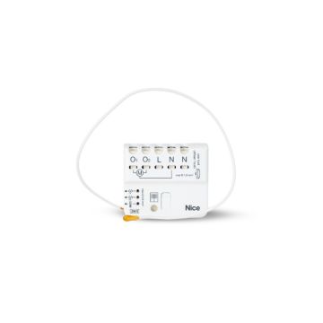 Nice BiDi-MiniShutter Bidirectional Radio Module for Shutters, Curtains and Venetian Blinds with Yubii Smart Control
