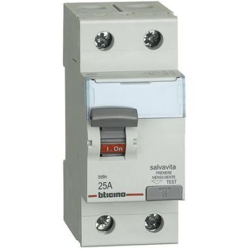 Bticino btdin G723AC25 - Pure AC differential switch 2P 25A 30mA