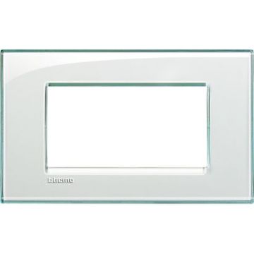 BTICINO Living Light LL - 4P rectangular plate aquamarine LNA4804KA