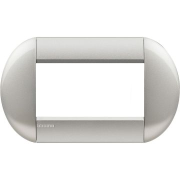 BTICINO LIVING LIGHT LL - 4P 4-module cover plate, tech gray colour