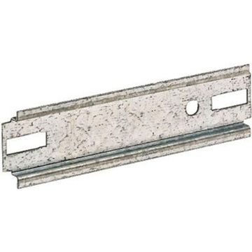 FAEG DIN Rail OMEGA 355 mm Track 18-36 modules in galvanized metal for switchboards - 14245