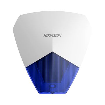 Hikvision DS-PS1-B Wired Outdoor Siren 105dB IP54 12V Durable Blue Casing for Alarm Systems