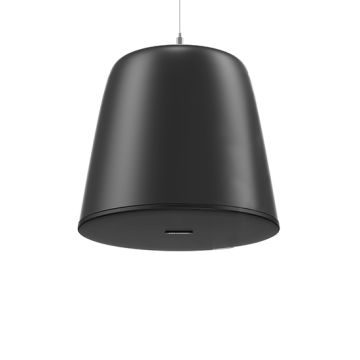 Hikvision DS-QAZ0510G1 Passive Pendant Speaker 10W black body frameless design 100V/70V/8Ω