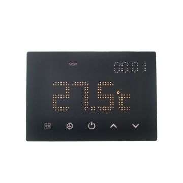ETTROIT Smart Wi-Fi Tuya Chronothermostat Built-in Thermostat 230V Box 503 Touchscreen Black – SKU ETWF4302