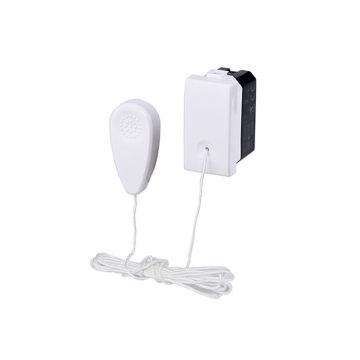 ETTROIT EV1101 Pull button 1P 10A with cord white color compatible with VIMAR PLANA