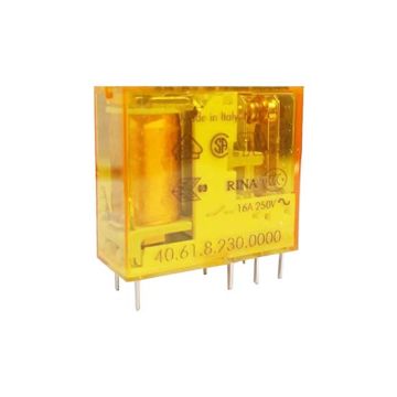 Mini Relay Finder Type 40.61 for PCB 1 plug-in exchange 16A coil 230VAC alternating 406182300000