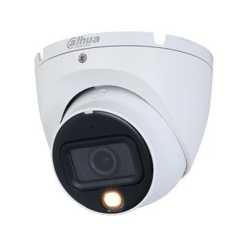 Dahua HAC-HDW1500TLM-IL-A-S2 Eyeball dome hdcvi hybrid camera 4in1 5Mp 2.8mm Smart Dual Light audio osd IP67