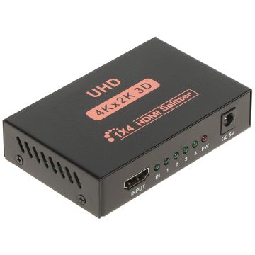 HDMI Splitter 1 Input → 4 Outputs – Model SP-14-V1