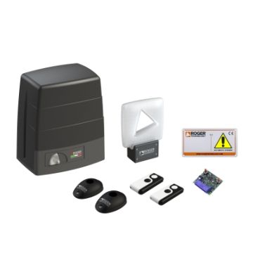 Roger sliding gate automation kit high speed brushless motor 24v 400Kg BM30/326/HS