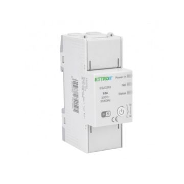 ETTROIT ESA3263 Smart Tuya Wifi Switch 63A on DIN Rail 2M 1P 220V, Control via App