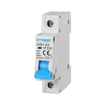 ETTROIT JX112560 Automatic Circuit Breaker 1P 25A 220V 6KA