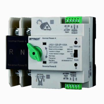 ETTROIT JX11299 ATS Dual Power Photovoltaic Automatic Transfer Switch 100A 2P