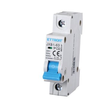 ETTROIT Magnetic thermal switch 1P 32A curve C 220V 6KA - JX113260