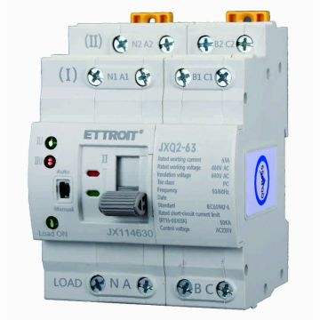 ETTROIT JX114630 ATS Automatic Transfer Switch DIN 400V 63A 4P