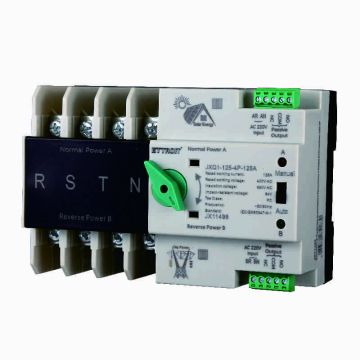 ETTROIT JX11498 ATS Dual Power Photovoltaic Automatic Transfer Switch 125A 4P