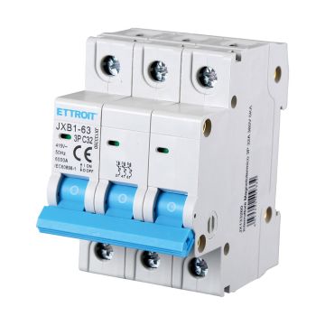 ETTROIT Automatic Circuit Breaker 3P 32A 380V 6KA 3 DIN modules - JX133260