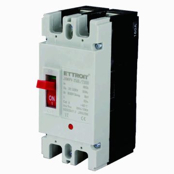 Thermal-magnetic moulded case circuit breaker 2P 160 A 500 V DC ETTROIT JX15296