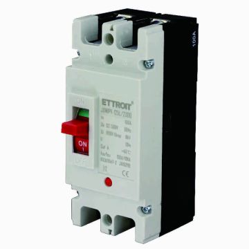 Thermal-magnetic moulded case circuit breaker 2P 100 A 500 V DC ETTROIT JX15299
